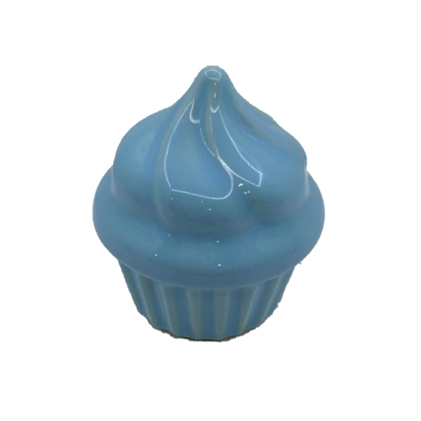 Porcelana Cupcake Azul Bebê